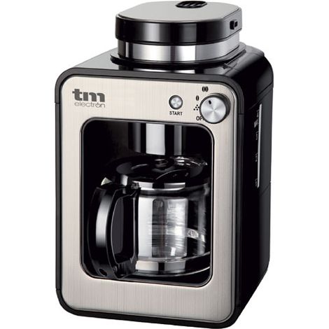 Tm-electron TMPCF020S Cafetera Plateada 4 Tazas