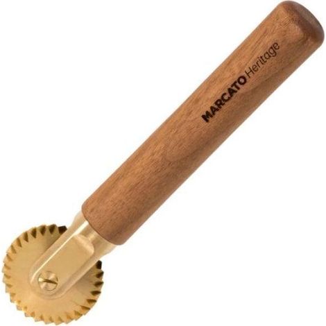 Accessoire de cuisine Marcato LA ROTELLA DENTATA brun doré 20 cm