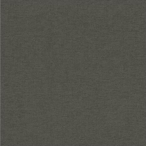Fabric Effect Wallpaper Charcoal Grey Plain Paste The Wall Vinyl Modern