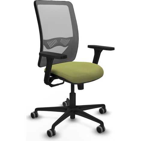 Silla de oficina piqueras y crespo Zulema gris soporte lumbar ajustable (1/2)