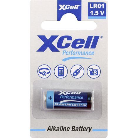 XCell Pile LR1 (N) alcaline(s) 940 mAh 1.5 V 1 pc(s)