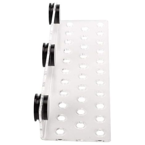Magnetic Acrylic Coral Support, 4 Holes 7x6.5 cm, Aquarium Mounting, Healthy Growth (1/5)