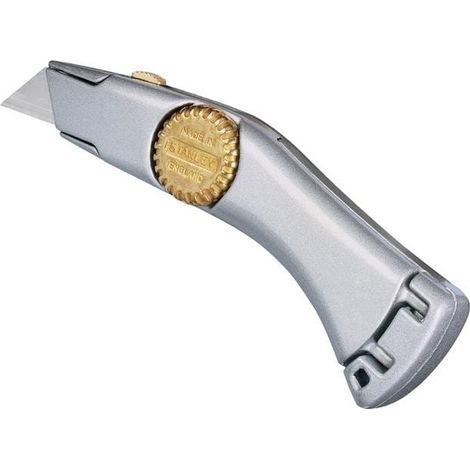 Cuchillo de titanio total L.185mm paquete de autoservicio retráctil STANLEY