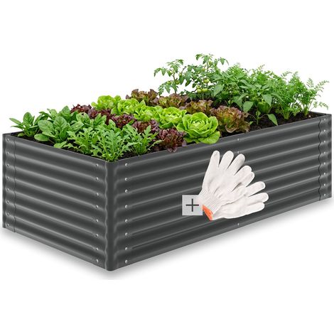 jardin surélevé en acier galvanisé
