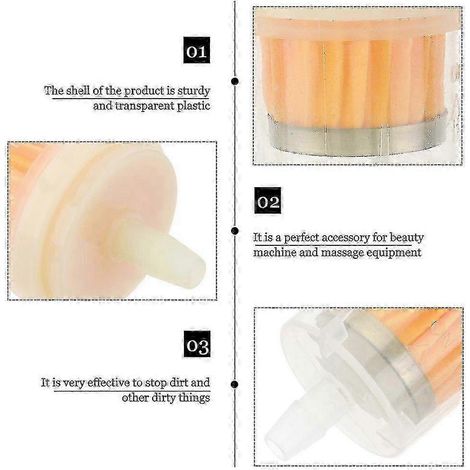 10 Stück Filter Vakuum Brustgerät Filter Schröpfkopf Kunststofffilter Brustgerät Filter Vakuum Brustpflege hwy