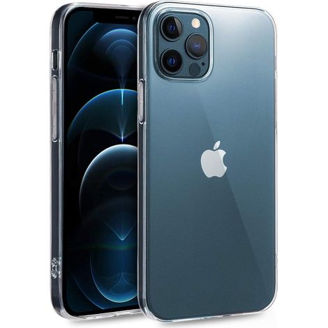 Etui fall DO apple iphone 12/12 PRO 6,1' transparentny giętki A2172 A2341 (1/5)