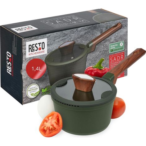 Olla eco-durable Resto 1,4L aluminio reciclable