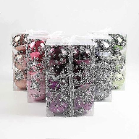 Boules de Noël décoratives, décorations pour sapin de Noël, pendentifs pour sapin de Noël, cadeaux de Noël, décorations (12 pièces) (1/5)