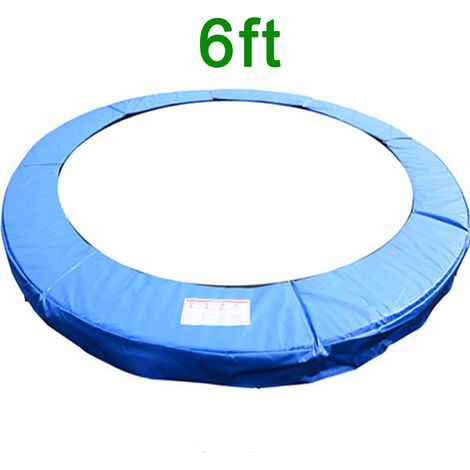 Greenbay Replacement Trampoline Surround Pad Foam Safety Guard Spring Cover Padding Pads Blue 6FT