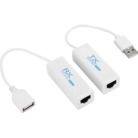 Câble d'extension Ethernet USB 2.0 200 mètres avec adaptateur RJ45 pour réseau (1/5)