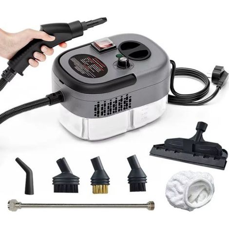 Nettoyeur vapeur 105 °C - Nettoyeur vapeur pour cuisine, salle de bain, barbecue, fenêtres et autres - Nettoyeur vapeur portatif - Nettoyeur vapeur 2500 W - Nettoyeur vapeur portatif - Nettoyeur vapeu (1/5)