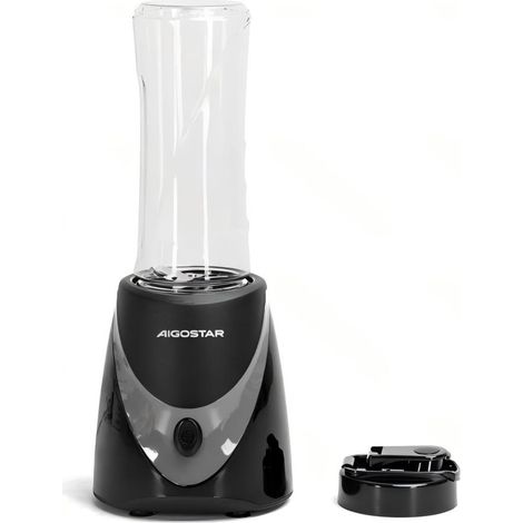 Aigostar 250W 0,5L Blender portable, mixeur à jus et smoothies avec gobelet de voyage, mini blender pour usage domestique (1/3)
