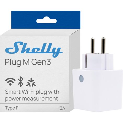 Shelly Plug M Gen3 Prise Connectée