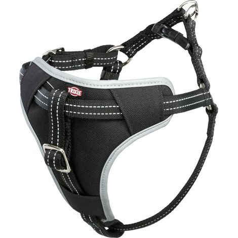 Trixie Dog Confort harness di sicurezza nero S-M (1/5)