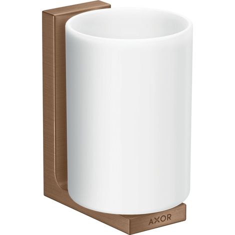 hansgrohe AXOR UNIVERSAL Vaso rectangular para cepillo de (1/2)