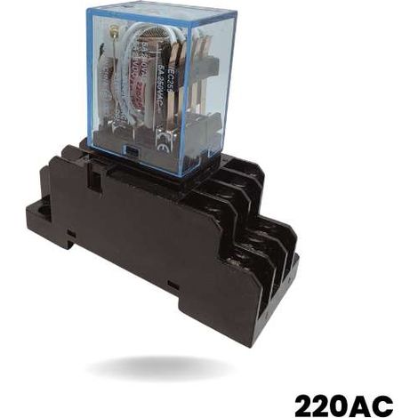 Zócalo de relé con relé de alimentación de 220 V CA (1/5)