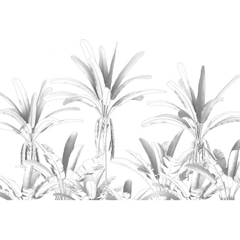 Papier peint panoramique naturel Musa (1/4)