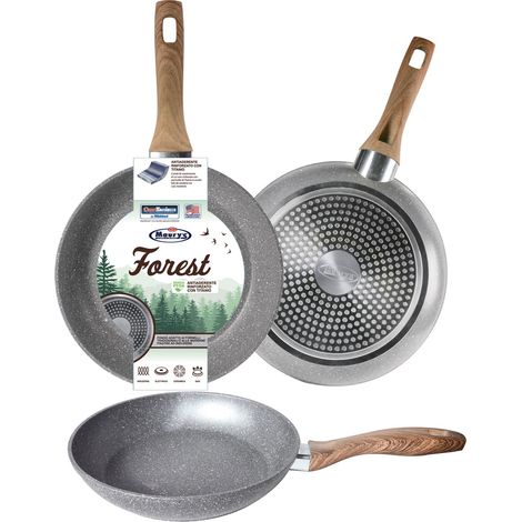 MAURY'S FOREST PADELLA CON MANICO REALIZZATA IN TITANIO RINFORZATO 30 CM (1/2)