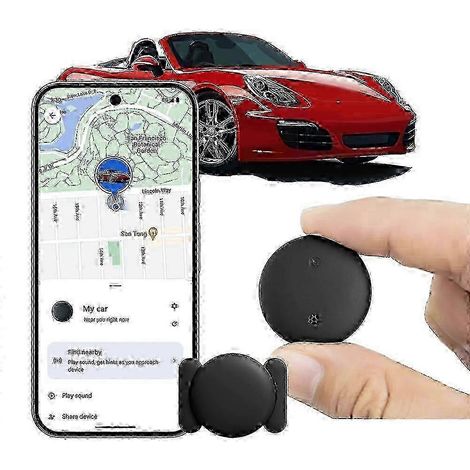 Traceur GPS Android compatible avec les voitures, doté d'un puissant localisateur magnétique, indice d'étanchéité IP67, jusqu'à 365 jours d'autonomie, aucun abonnement requis, suivi en temps réel. (1/5)