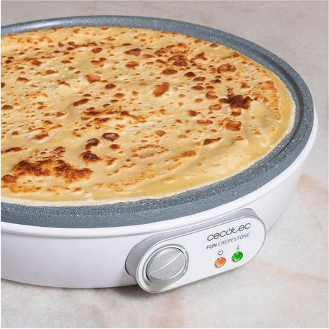 Cecotec Fun Crepestone Crêpière Weiß 30,5 cm 1000 W (1/3)