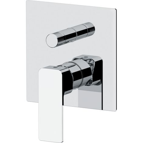 MISCELATORE INCASSO DOCCIA CON DEVIATORE A VITONE ICON- Visual Inox- MARIA- pezzi 1 (1/3)