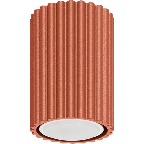 Plafonnier carbone 10 ocre rouge (1/5)