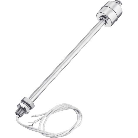 Contrôleur De Niveau De Capteur De Liquide De Commutateur De Flotteur Vertical De Réservoir D'Écoulement d'eau d'acier Inoxydable - 200Mm (1/5)