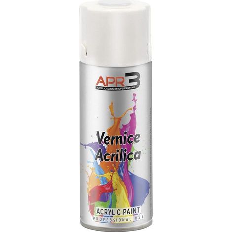 Bombe de vernis - Acrylique - Brillant - Transparent - Tous supports - APR3 - 400ml