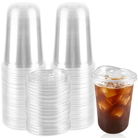 ZEFAN Packung mit 60 Bechern, Smoothies, Smoothies, Milchshakes, Gletschergetränken, Café (480 ml) (1/5)