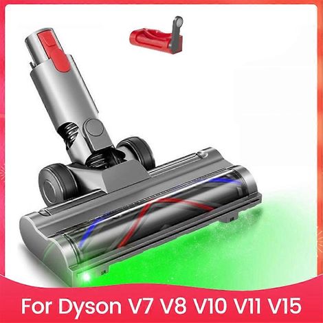 Brosse à entraînement direct pour aspirateurs V7, V8, V10, V11 et V15, avec voyant vert de détection de poussière pour moquette. (1/5)