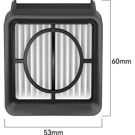 Kompatibel mit Zubehör für den kabellosen Xiaomi Mijia Scheuersaugroboter: 2C/4C/2 Lite/W20 Filter und HEPA-Verbrauchsmaterialien (1/4)