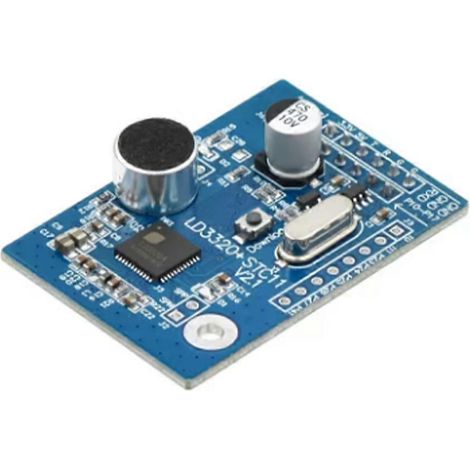 LD3320 Spracherkennungsmodul, serielle Schnittstelle / SPI-Schnittstelle, intelligentes Sprachsteuerungs-Entwicklungsboard, serielle Schnittstelle (1/5)