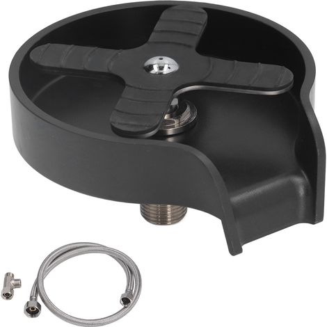 Rinçoir en acier inoxydable pour verres, raccord G9/16 haute pression pour évier de cuisine bar restaurant (1/5)