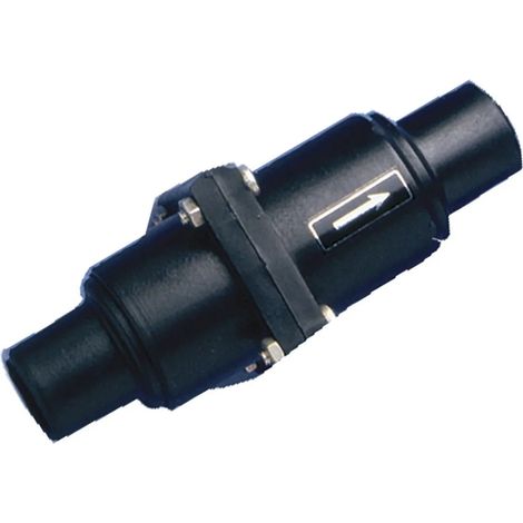 Válvula Whale inline check valve compacta resistente a corrosión