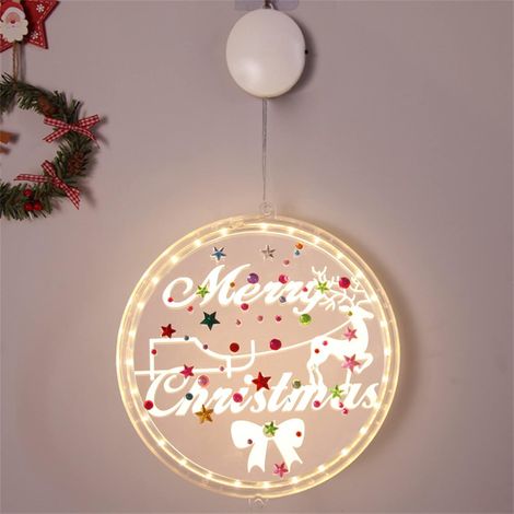 Lumières de nuit de Noël pour les enfants, bricolage diamant cadeau de décoration de Noël (style 2) (1/5)