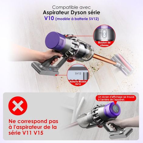 Dichtungsring für Dyson V10, Dichtungsring für den festen Staubbehälter des Dyson V10 SV12 Staubsaugers, Ersatzteile für den Dyson V10 Staubsauger (1/4)