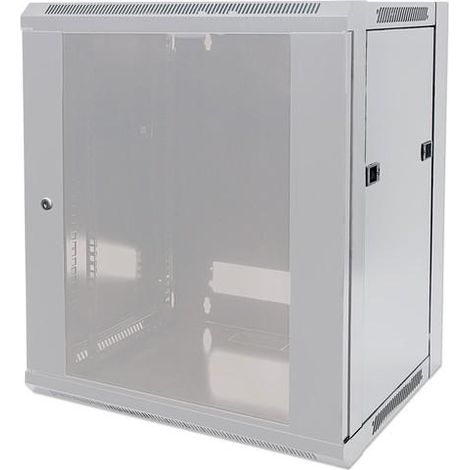Intellinet 711807 Wandnetzschrank grau 9U