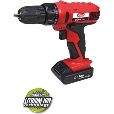 Trapano avvitatore batteria li-line 112 - valex (1/2)