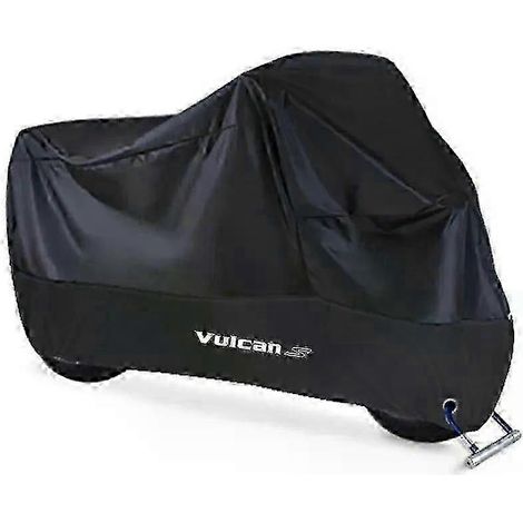 Housse de moto imperméable pour Kawasaki Vulcan S 650 VN650 S65, protection UV, anti-poussière et anti-pluie, accessoires (taille 3XL pour 220 cm) (1/5)