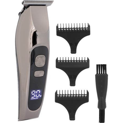 Tondeuse à cheveux électrique professionnelle Baber avec écran LCD, outil de coupe et de toilettage. (1/5)