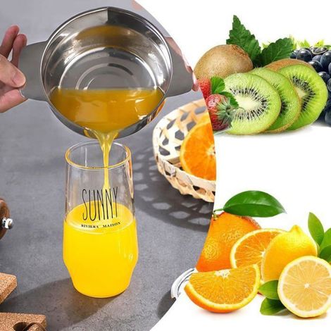 2 Presse Agrumes Manuel Presse Orange Manuel Inox Presse Citron Manuel Rotation Presse Pour Presser Citrons Oranges Mu PRESSE-FRUIT (1/5)