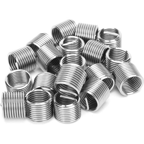 20pcs M121.5 steel wire thread insert, thread protection sleeve, thread repair 1.5D (1/5)