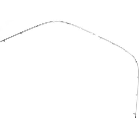 Enjoliveur de pare-chocs arrière chromé 1 paire, garniture de remplacement 2048852921 pour Mercedes Classe C W205 C250, W204 C350 (1/5)
