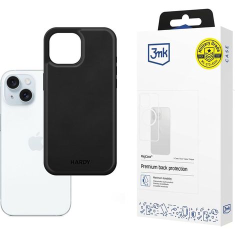 Apple iPhone 15 - 3mk Hardy Apple Silky Leather MagCase