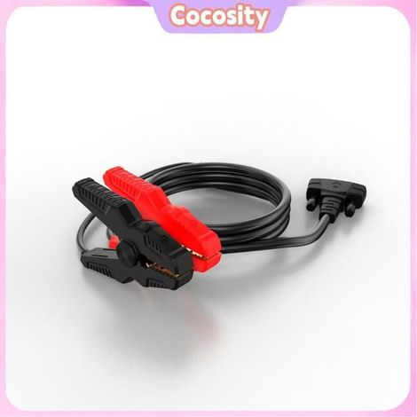 Cocosity testeur de batterie de voiture Testeur De Batterie Automobile KW720 Avec Imprimante Intégrée 6V 12V moto outillage Noir (1/5)