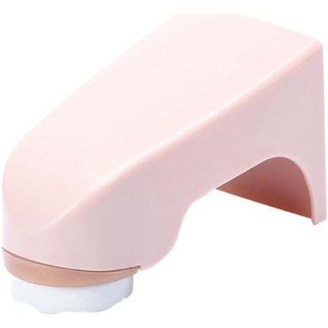 Boîte à savon rose ventouse , boite savon egouttoir,sans poinçonnage ,boite savon salle de bain (1/4)