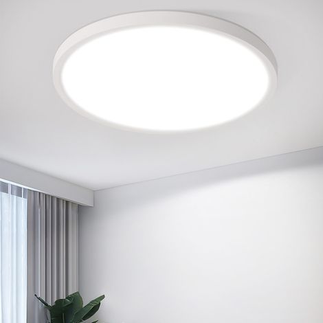GBLY Deckenlampe LED Deckenleuchte Flach - Schlafzimmerlampe 18CM Badezimmerlampe 15W Küchenlampe Schlafzimmer weiß Deckenbeleuchtung Flurlampe Decke Badlampe 6500K für Küche Flur (1/5)