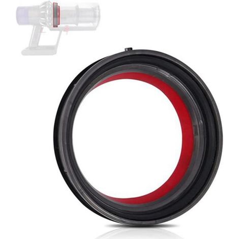 2X pour V12 V10Slim SV18 Aspirateur Poubelle Haut Fixe Bague D'étanchéité Fixation de Remplacement Pièces de Rechange comme (1/5)