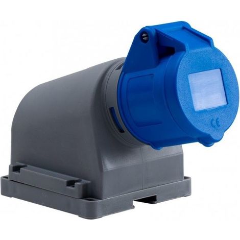 Presa fissa industriale da campeggio, 16A 3P 220V-250V IP44-FE, OPAL KAMPER (1/5)