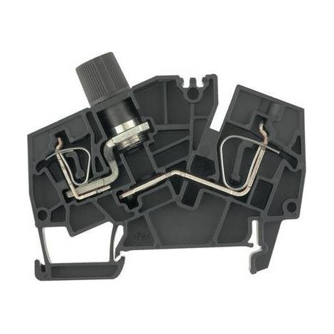 Weidmüller 1826050000-1 Morsetto componibile portafusibili A molla Nero 1 pz.